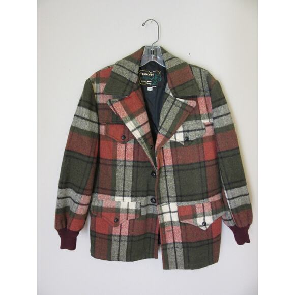 RANCHER by Schott Bros. Men's Plaid Wool Size 40 Lined Western Winter Jacket - Picture 1 of 5